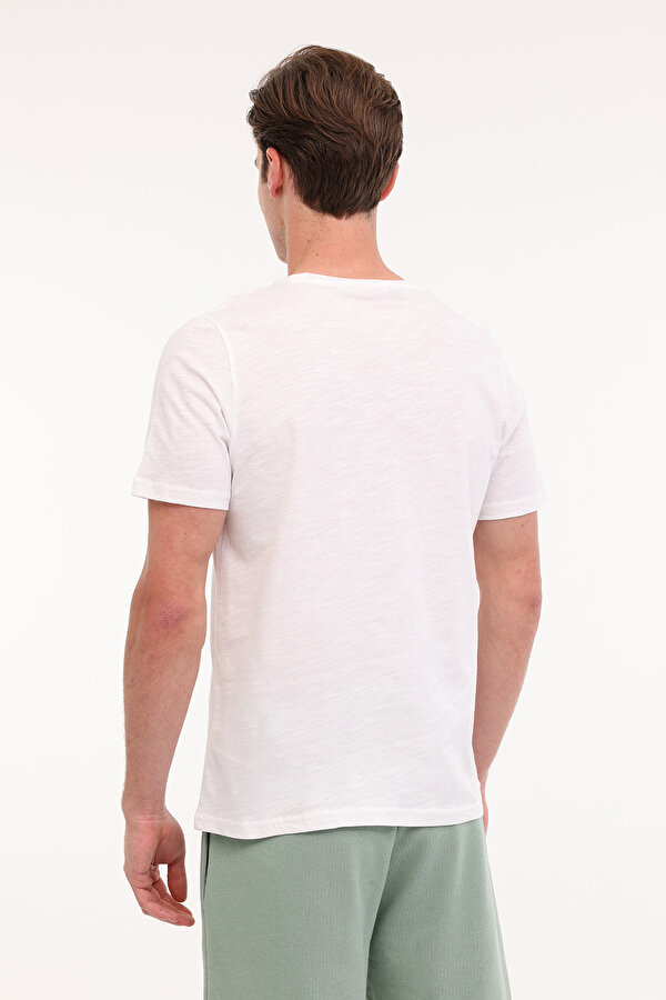Reebok SUMTH TEE Beyaz Erkek Kısa Kol T-Shirt