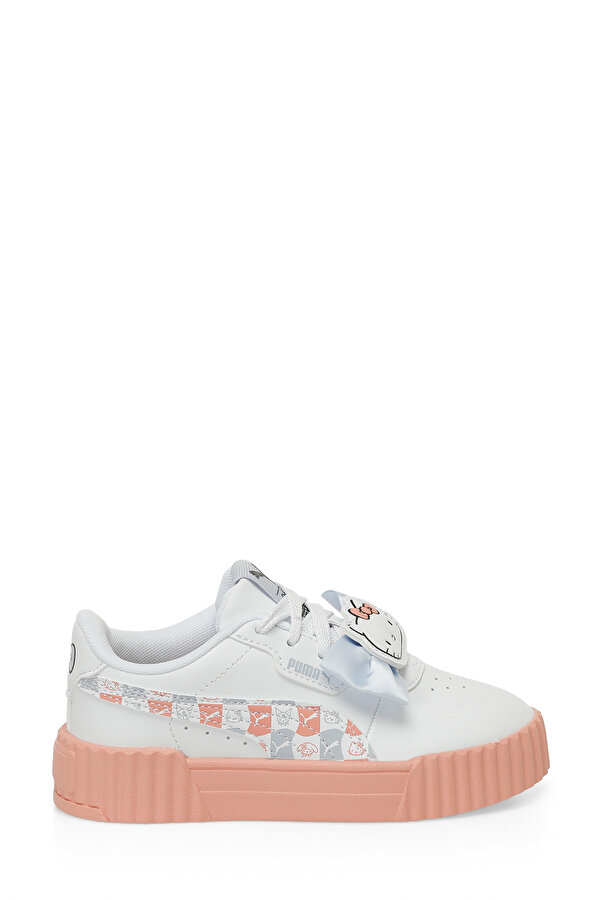 Puma Carina 3.0 HK&FR PS Beyaz Kız Çocuk Sneaker