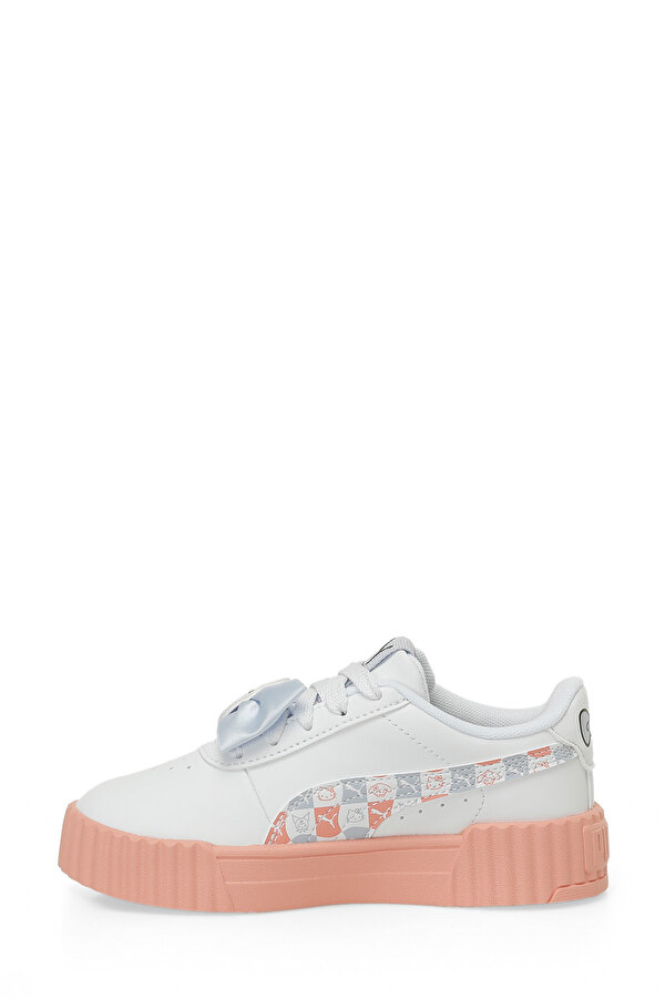 Puma Carina 3.0 HK&FR PS Beyaz Kız Çocuk Sneaker
