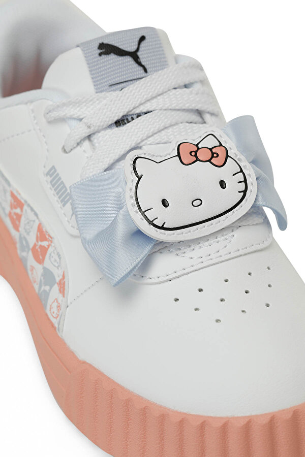 Puma Carina 3.0 HK&FR PS Beyaz Kız Çocuk Sneaker