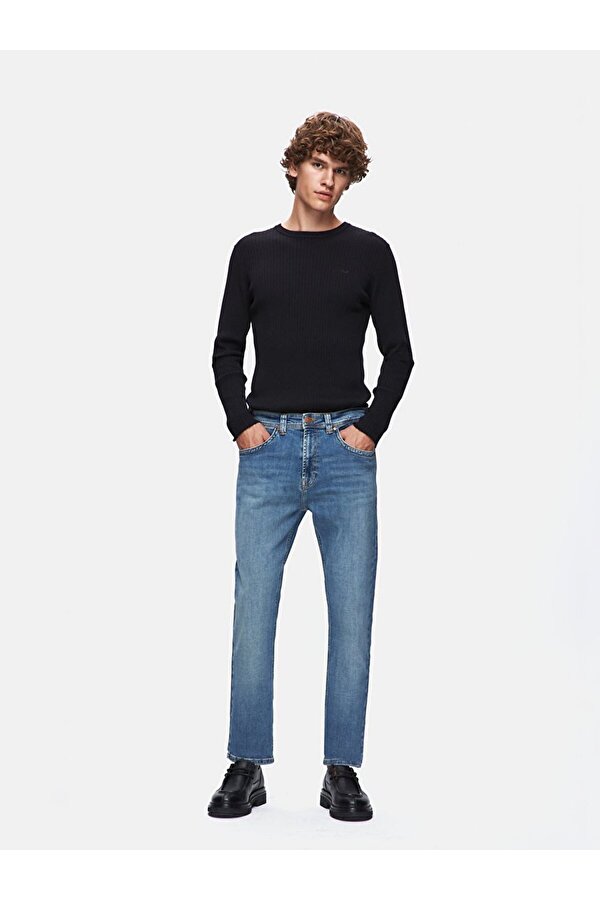 LTB Hollywood Y Düz Paça Orta Bel Jean Pantolon