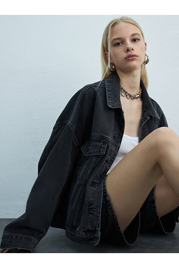 LTB Celıa L Oversızed Jean Ceket