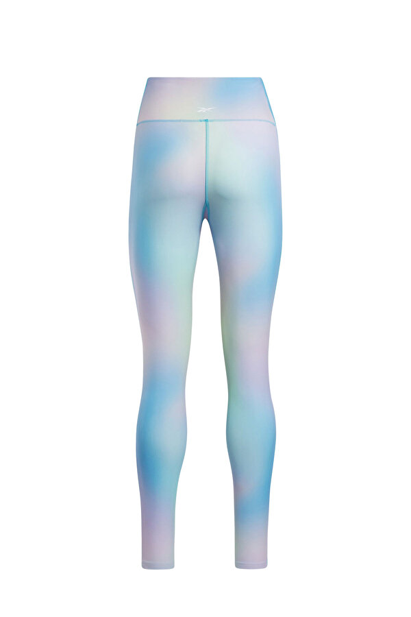 Reebok LUX BOLD AOP TIGHT OKYANUS MAVI Kadın Tayt