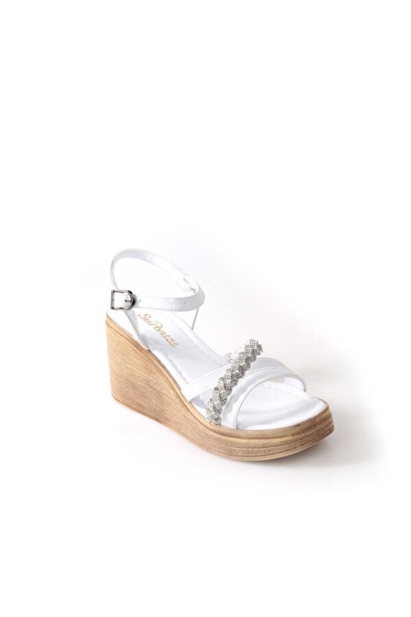 Papuçcity Sprs 02831 Dolgu Taban Kadın Sandalet