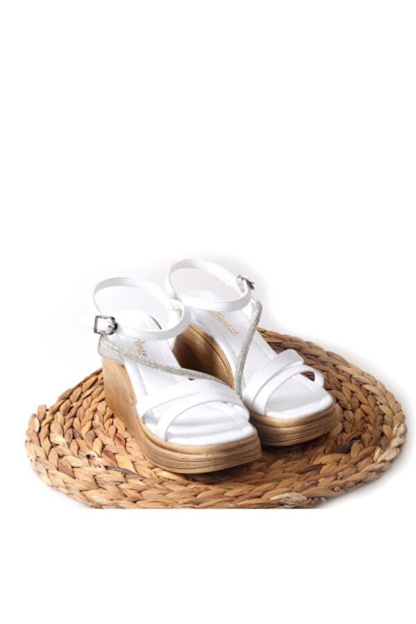 Papuçcity Sprs 02831 Dolgu Taban Kadın Sandalet