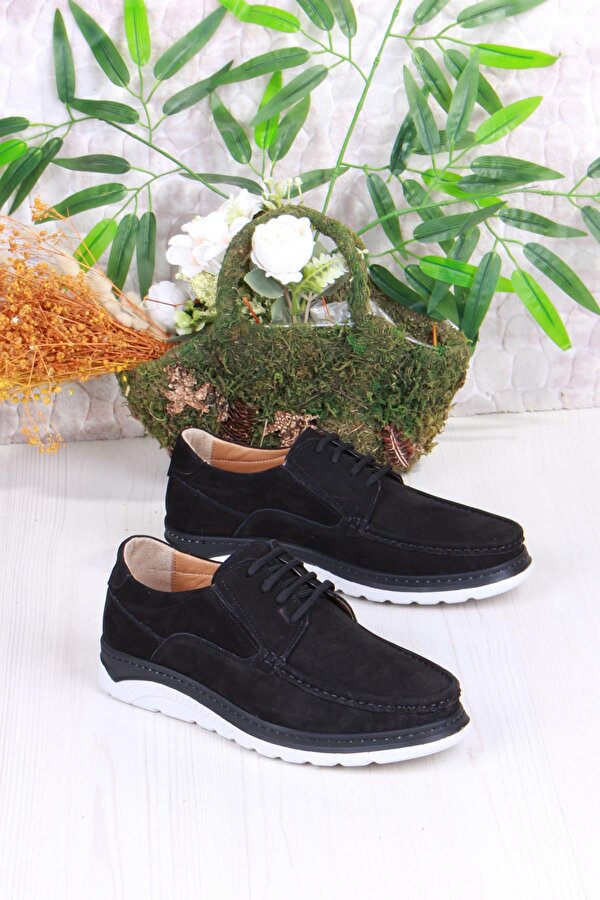 Mehmet Mete 4044 Carlo Nubuk Hafif Rahat Hakiki Deri Erkek Ayakkabı