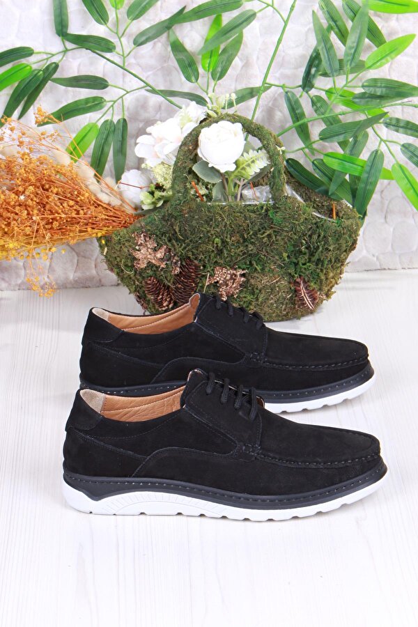 Mehmet Mete 4044 Carlo Nubuk Hafif Rahat Hakiki Deri Erkek Ayakkabı