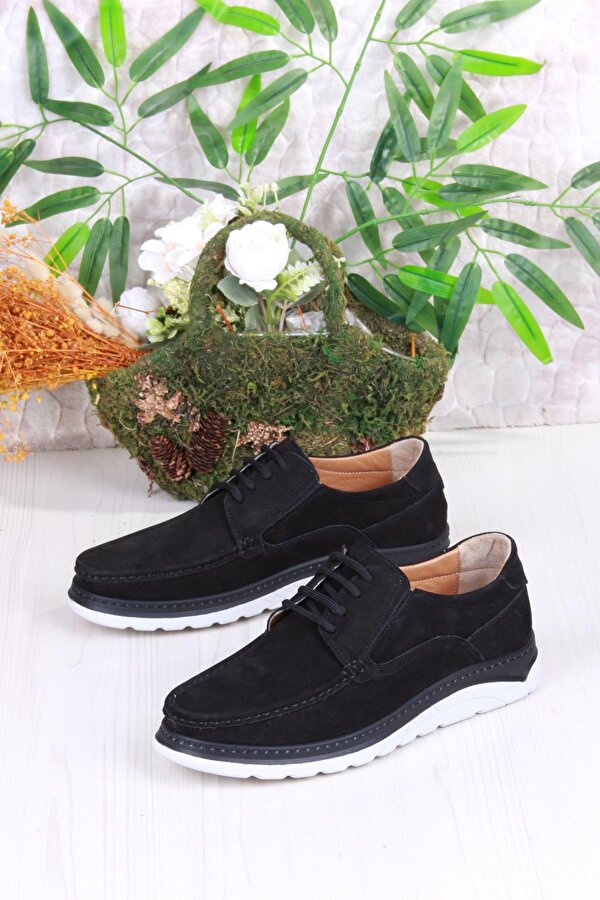 Mehmet Mete 4044 Carlo Nubuk Hafif Rahat Hakiki Deri Erkek Ayakkabı