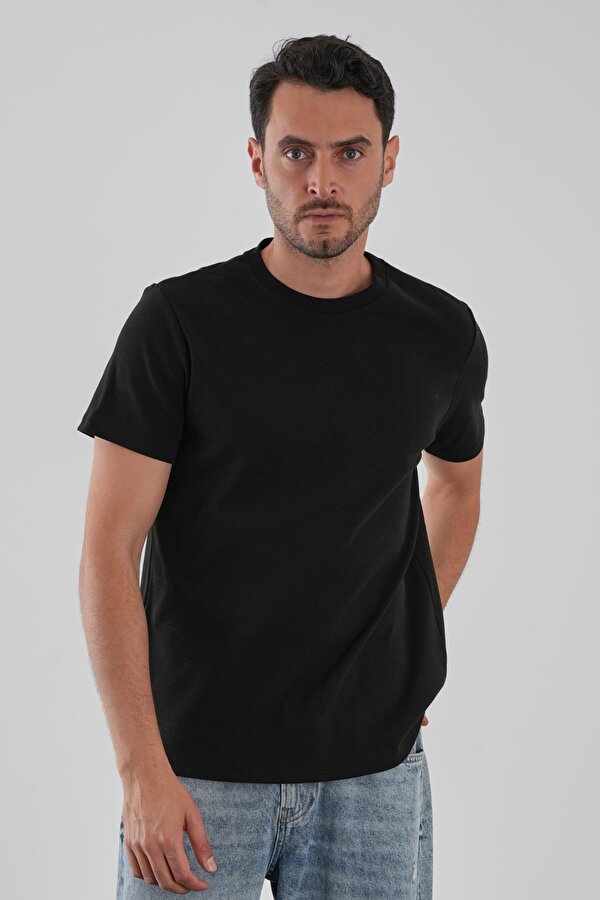 Alexander Gardi ALEXANDERGARDI Bisiklet Yaka Basic T-shirt