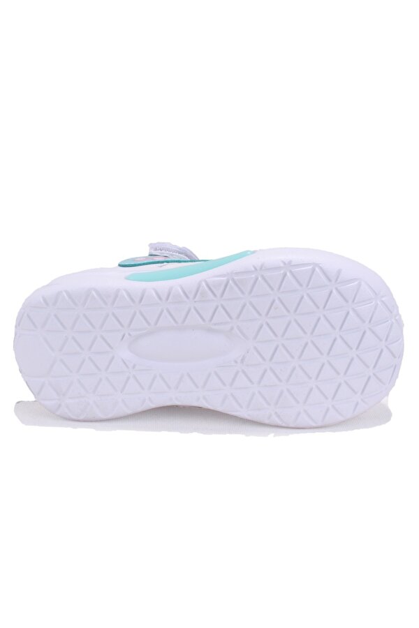 VICCO 332P25Y221 Rocket Beyaz Ortopedik Günlük Işıklı Kız Çocuk Spor Sandalet