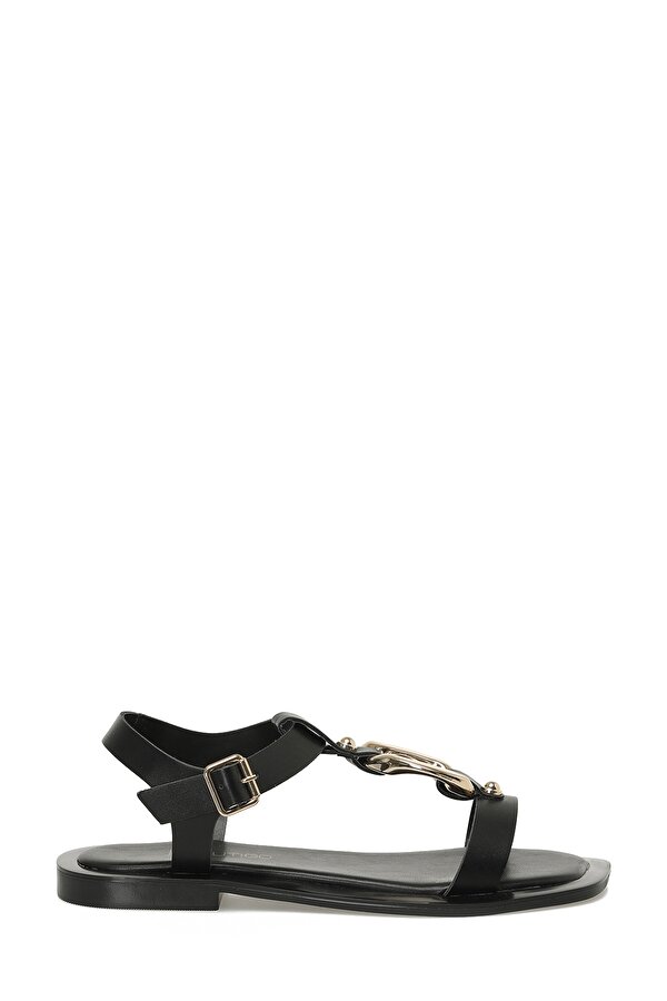 Butigo 25S-169 5FX Siyah Kadın Düz Sandalet