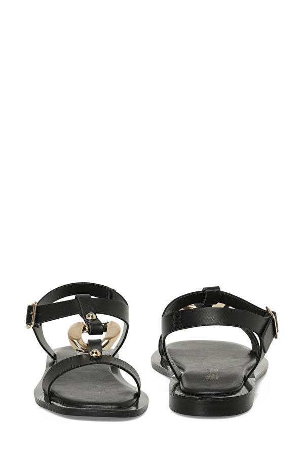 Butigo 25S-169 5FX Siyah Kadın Düz Sandalet