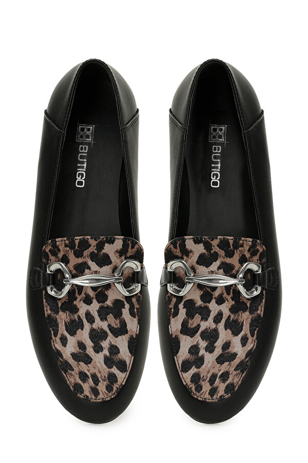Butigo 25K-2018 5PR Leopar Kadın Loafer