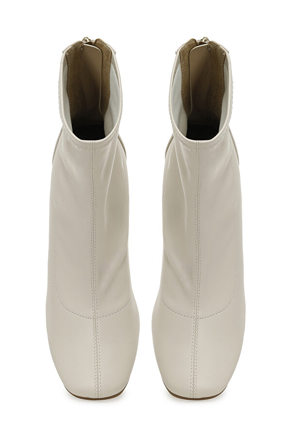 Butigo 24K-643 5PR Bej Kadın Topuklu Bot