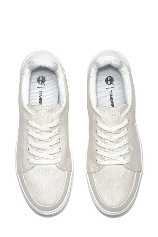Timberland EMERSON STREET LOW LACE U Beyaz Kadın Sneaker