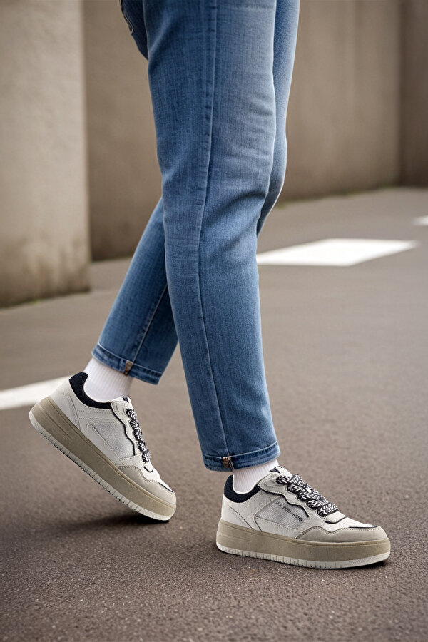 U.S. Polo Assn. LINA 5FX Beyaz Kadın Sneaker