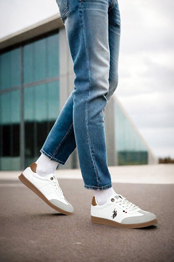 U.S. Polo Assn. ARBEN P 5FX Beyaz Erkek Sneaker