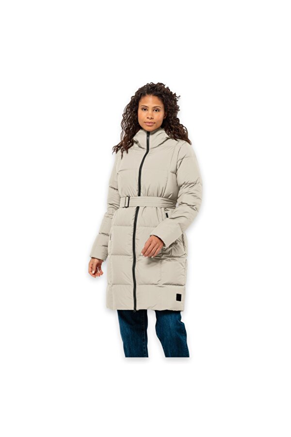 Jack Wolfskin 1206132 Frozen Lake Coat W Suya Dirençli Mont