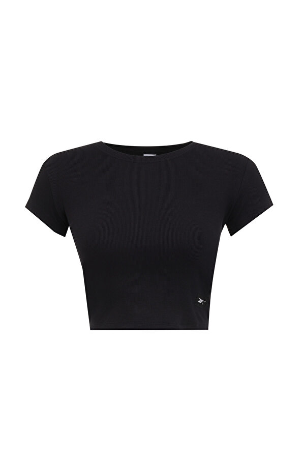 Reebok STUDIO STYLE TEE Siyah Kadın Kısa Kol T-Shirt