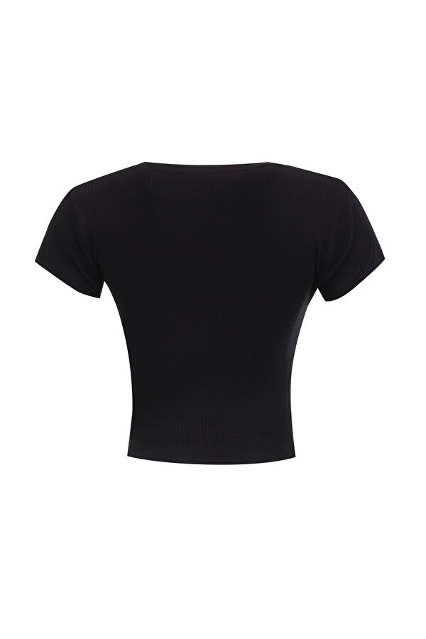 Reebok STUDIO STYLE TEE Siyah Kadın Kısa Kol T-Shirt