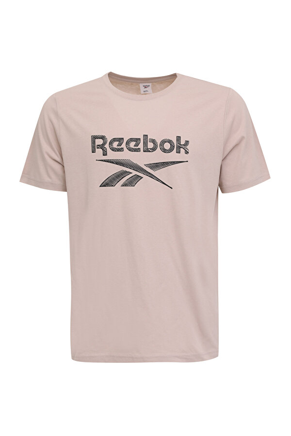 Reebok NEW ID REG TEE Bej Erkek Kısa Kol T-Shirt