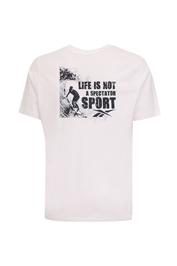 Reebok SURF TEE Beyaz Erkek Kısa Kol T-Shirt
