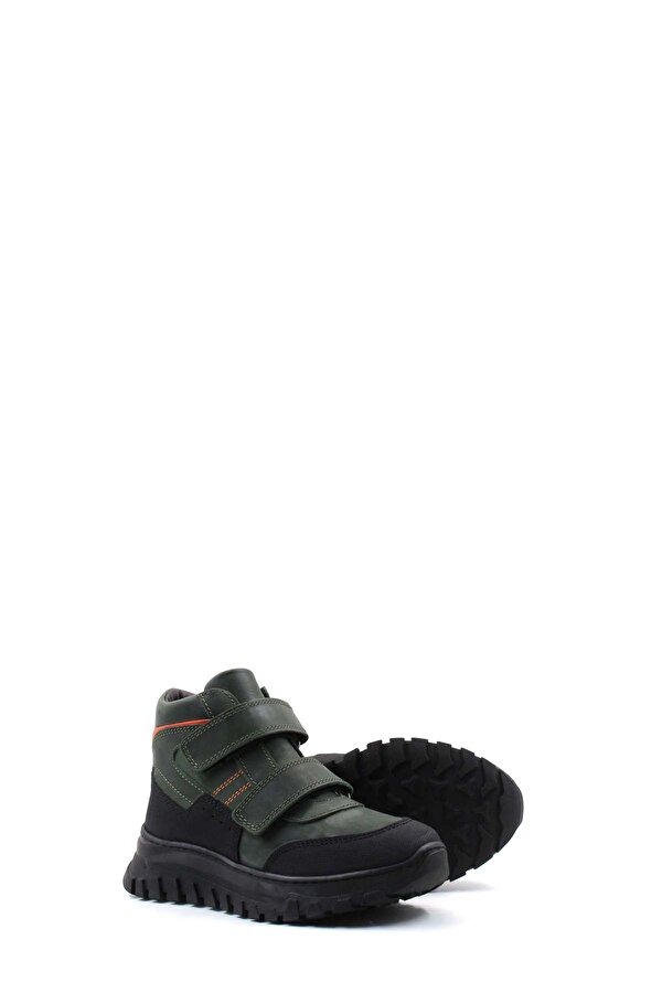 Fast Step Hakiki Deri Kürklü  Unisex Çocuk Klasik Bot 612KFA1586-2