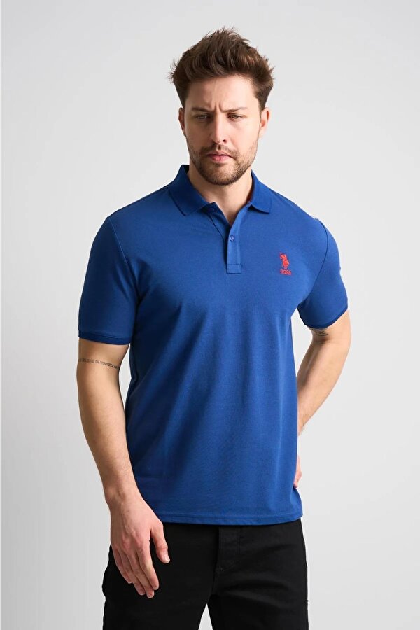 Alexander Gardi ALEXANDERGARDI Polo Yaka Düğme Detaylı T-shirt
