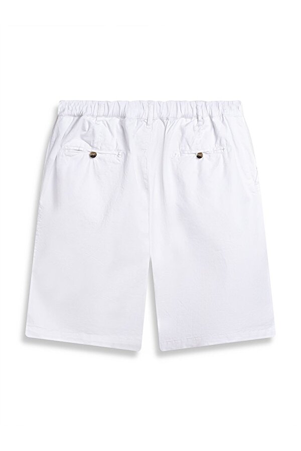 LTB Basıc Midi Regular Beyaz Şort
