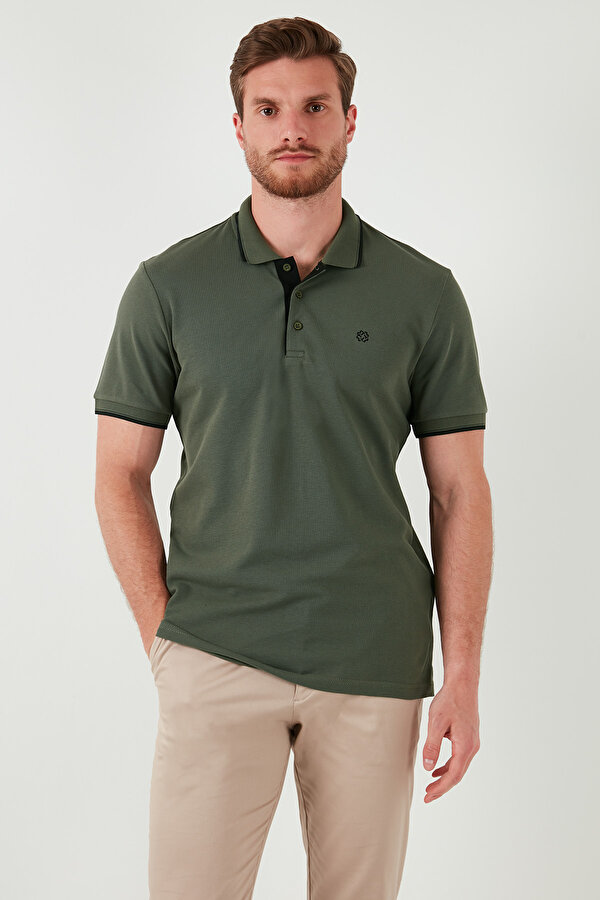 Buratti Erkek Polo Yaka T Shirt 5902118 HAKİ