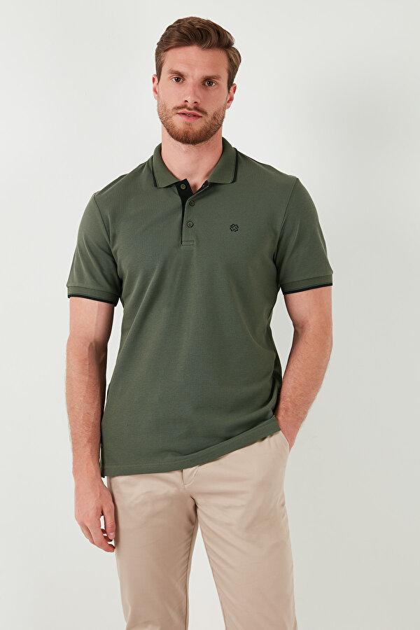 Buratti Erkek Polo Yaka T Shirt 5902118 HAKİ