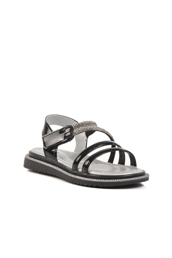 Walkway Siyah Rugan Çocuk Günlük Ayakkabı 25T103 P