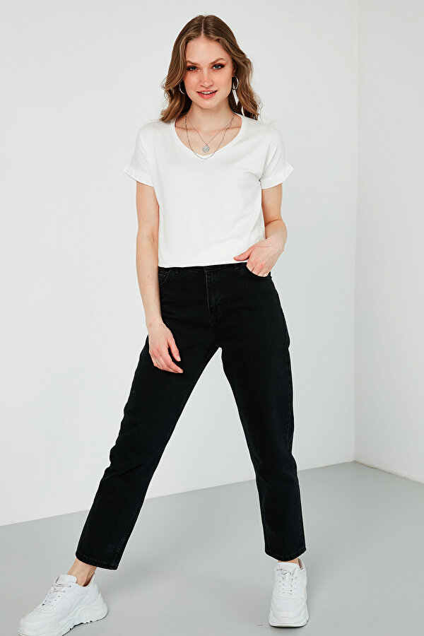 Lela Bayan Bluz 5862000S2 EKRU-BEBE MAVİ