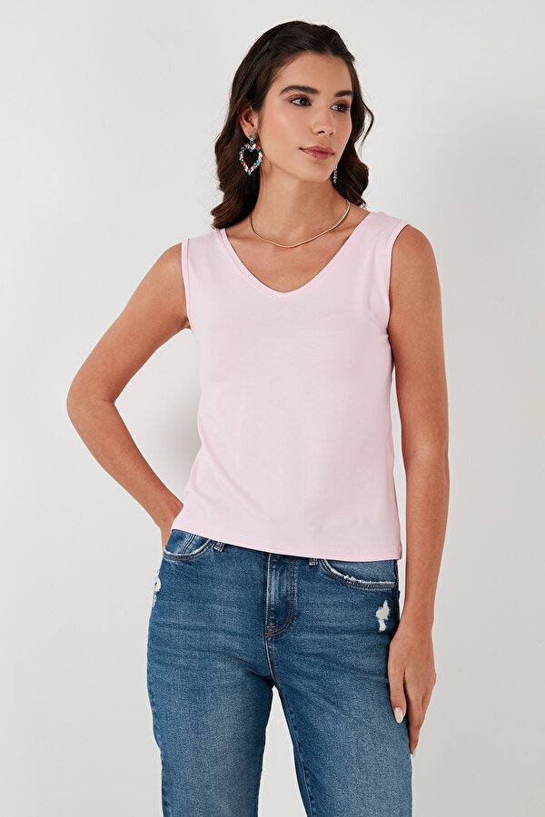 Lela Bayan Bluz 5864384S2 SİYAH-TOZ PEMBE