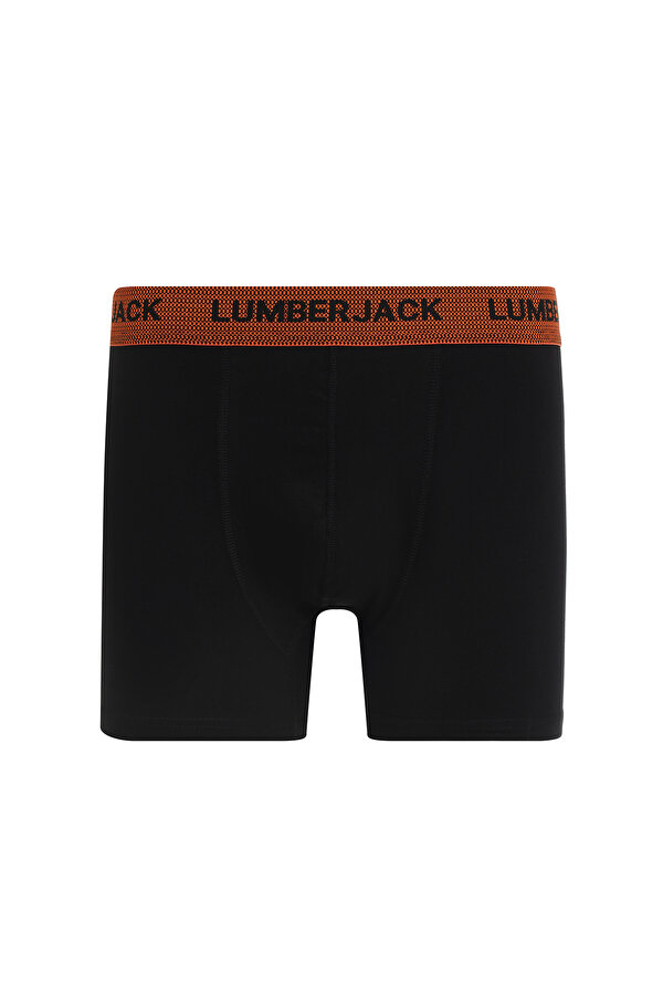Lumberjack MB DUZ 3LU 30NK301 5FX Siyah Erkek Boxer