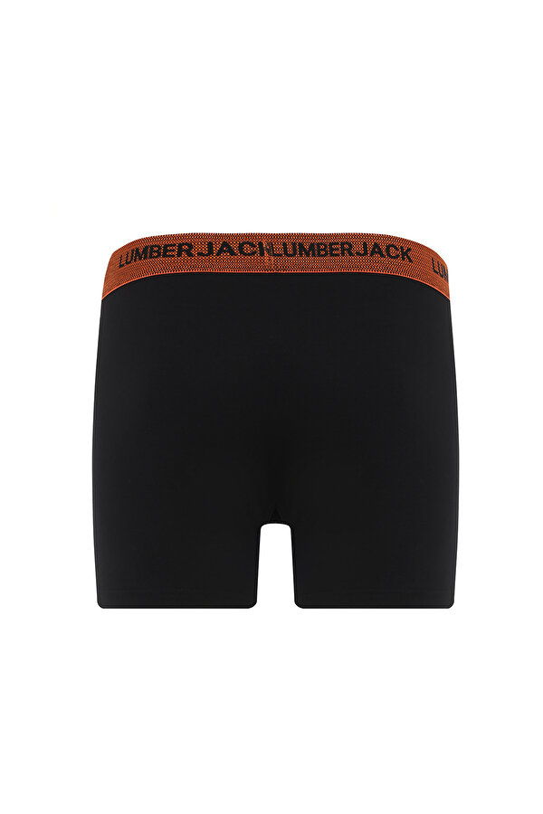 Lumberjack MB DUZ 3LU 30NK301 5FX Siyah Erkek Boxer
