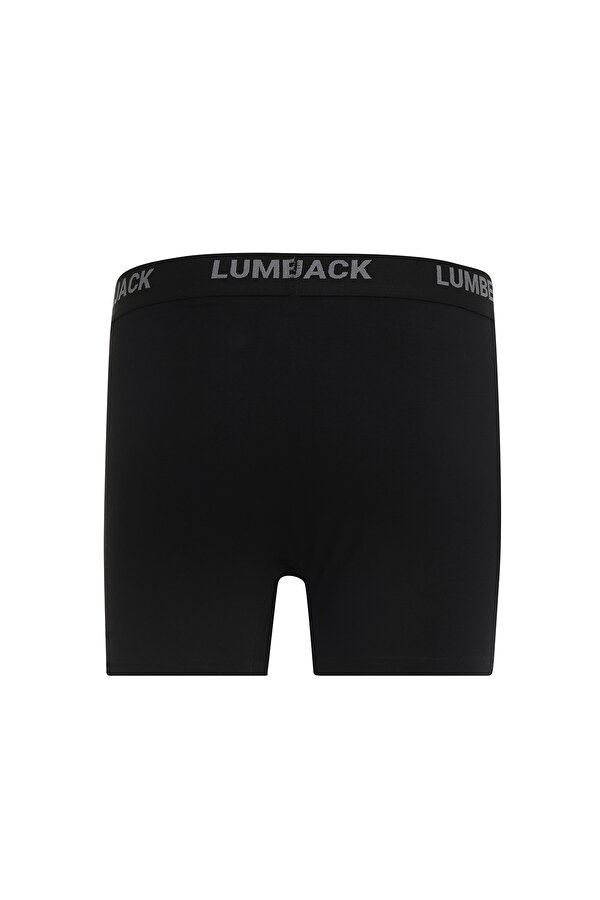 Lumberjack MB KEM 3LU 30PN02 5FX Siyah Erkek Boxer