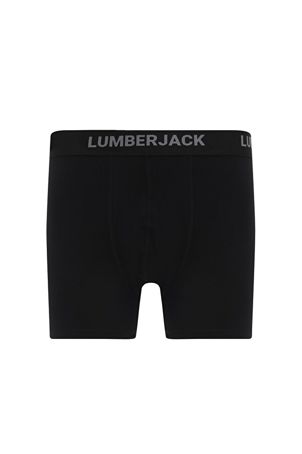 Lumberjack MB KEM 3LU 30PN02 5FX Siyah Erkek Boxer