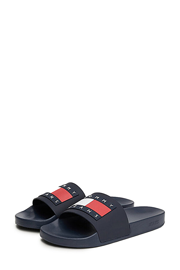 Tommy Hilfiger TOMMY JEANS POOL SLIDE ES Lacivert Erkek Terlik