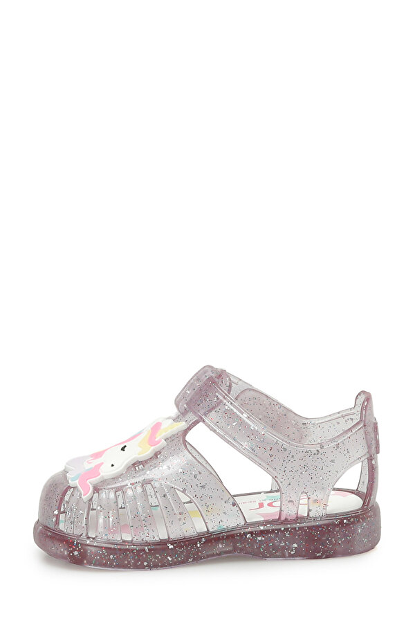S10341 TOBBY UNICORNIO Gri Kız Çocuk Sandalet - Görsel 10