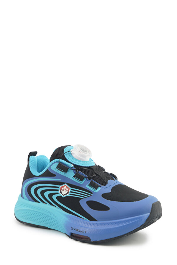 WAKE 5PR Siyah Erkek Çocuk Spor Ayakkabı - Görsel 3