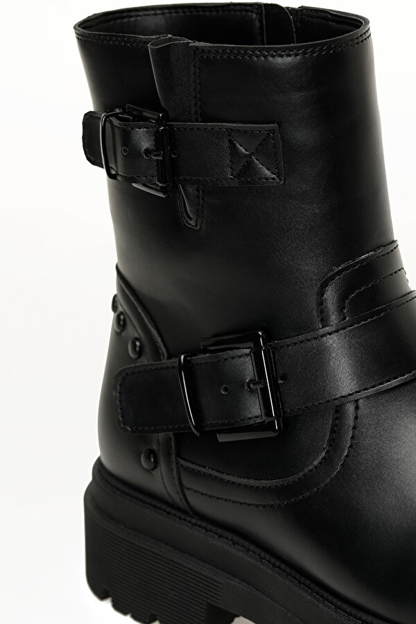 Butigo 25K-6027 5PR Siyah Kadın Biker Bot