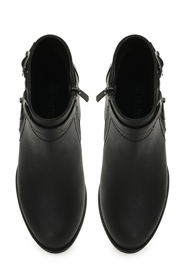 Butigo 24K-1031 5PR Siyah Kadın Topuklu Bot