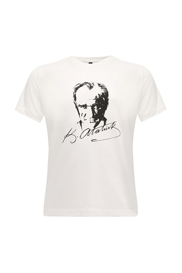 Lumberjack KU 11ATAM16 5FX Beyaz Unisex Çocuk Kısa Kol T-Shirt