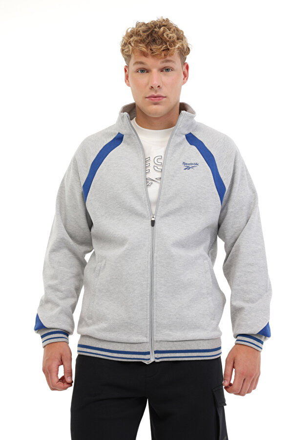 Reebok CAMBLE FZ Gri Erkek Eşofman Üstü