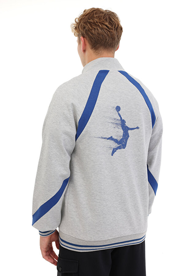 Reebok CAMBLE FZ Gri Erkek Eşofman Üstü