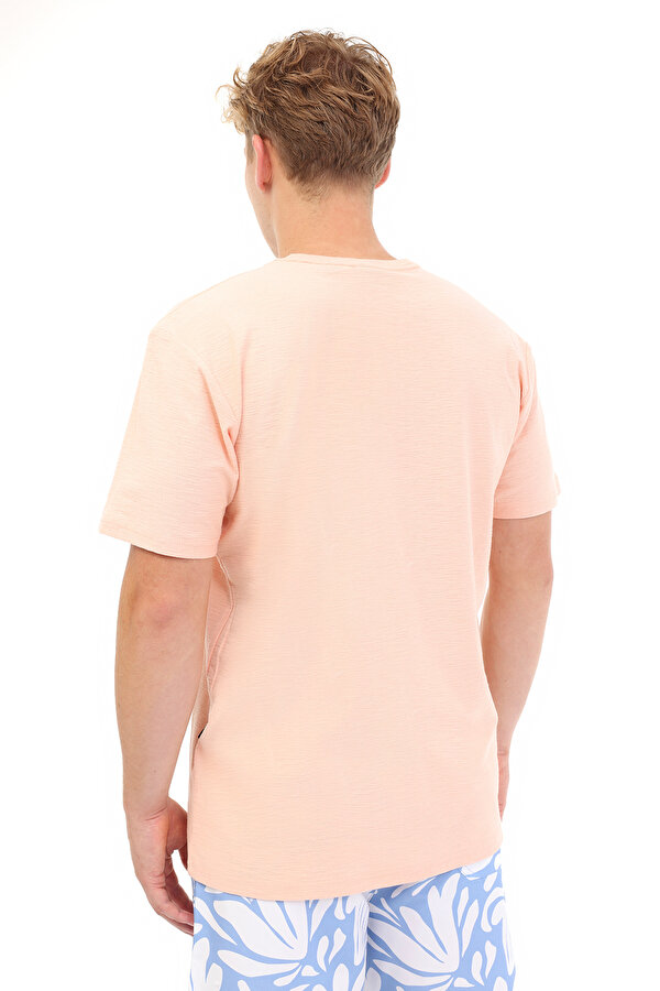 Quiksilver SLUB ROUNDNECK Turuncu Erkek Kısa Kol T-Shirt