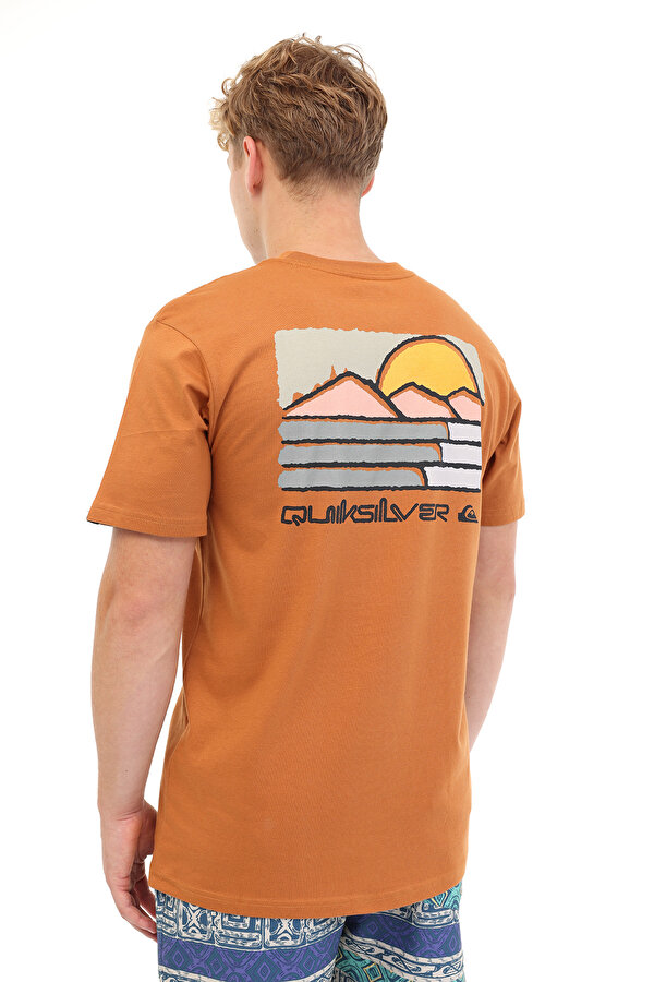 Quiksilver EVO FUTURE ISLANDS SS Turuncu Erkek Kısa Kol T-Shirt
