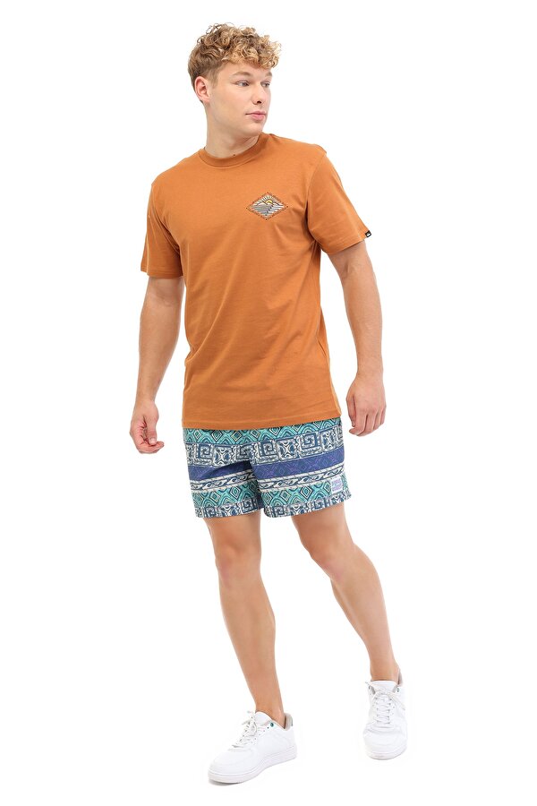 Quiksilver EVO FUTURE ISLANDS SS Turuncu Erkek Kısa Kol T-Shirt