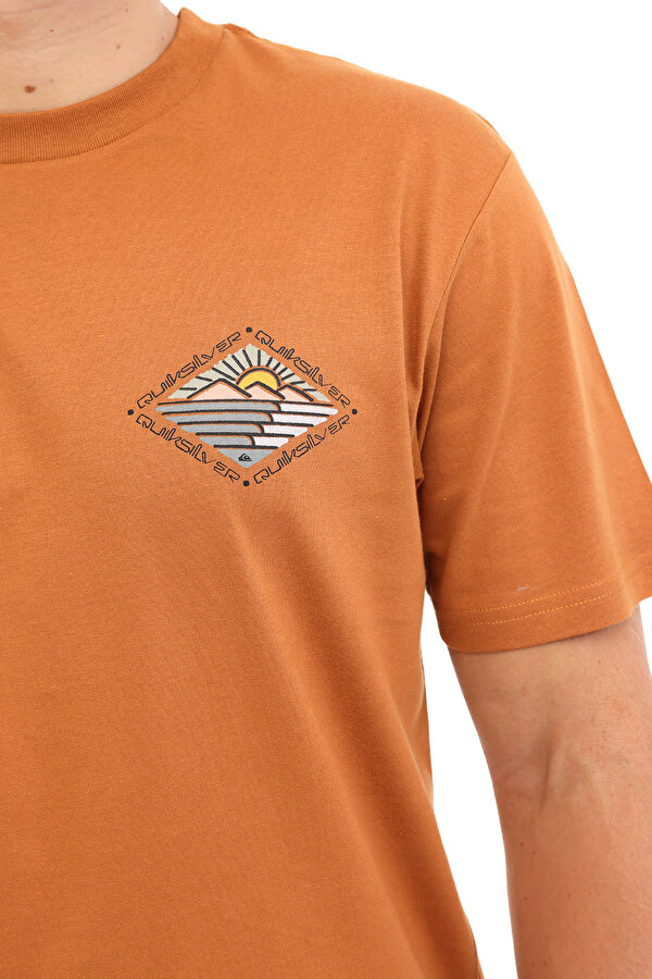 Quiksilver EVO FUTURE ISLANDS SS Turuncu Erkek Kısa Kol T-Shirt